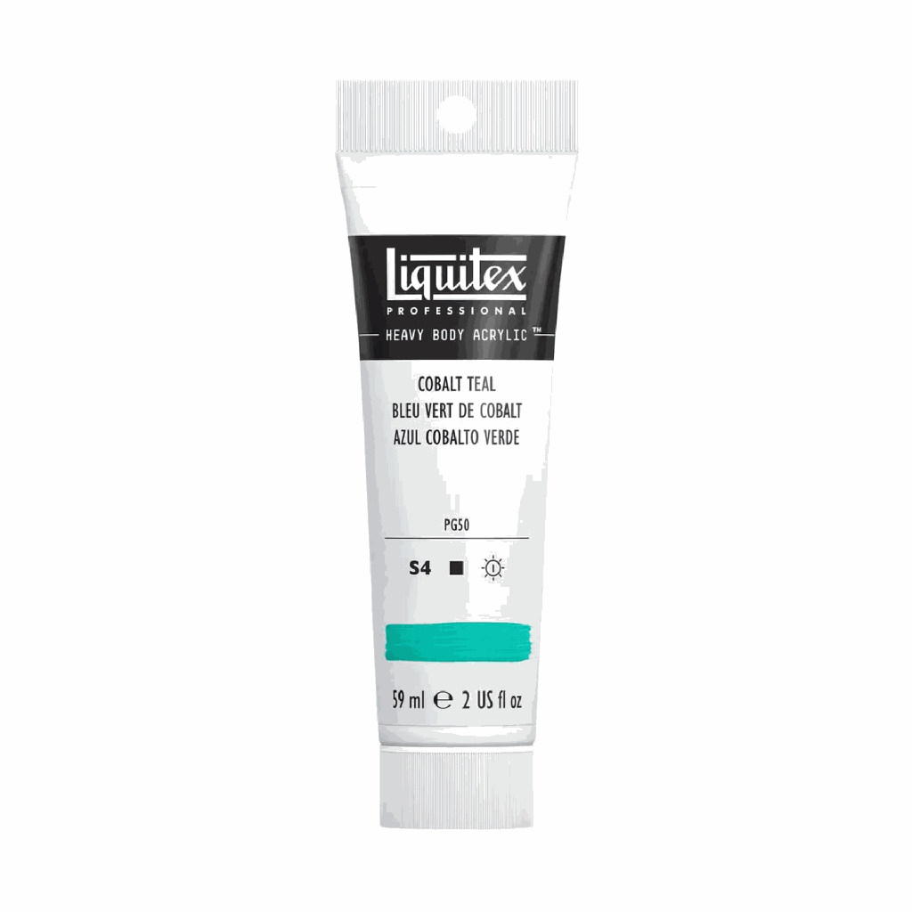 Liquitex Heavy Body Acrylic 2oz Tube Cobalt Teal S4 **ND**