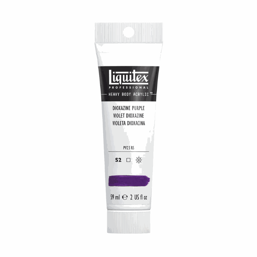 Liquitex Heavy Body Acrylic 2oz Tube Dioxazine Purple S2 **ND**