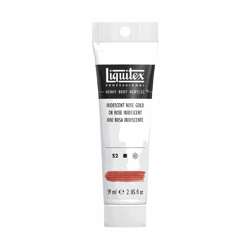 Liquitex Heavy Body Acrylic 2oz Tube Iridescent Rose Gold S2 **ND**