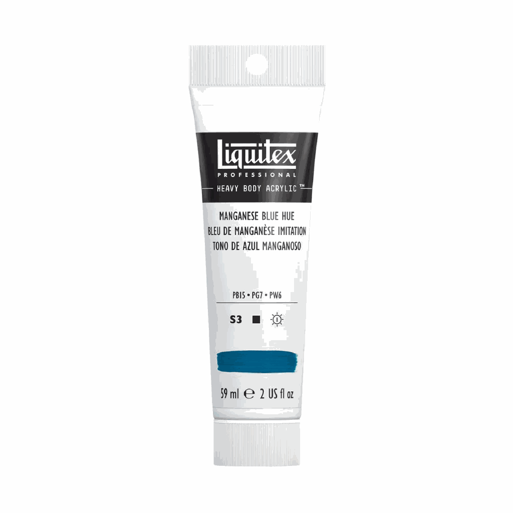 Liquitex Heavy Body Acrylic 2oz Tube Manganese Blue Hue S3 **ND**