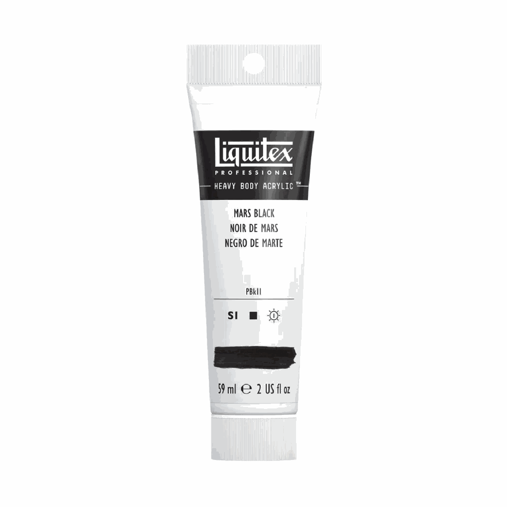 Liquitex Heavy Body Acrylic 2oz Tube Mars Black S1 **ND**