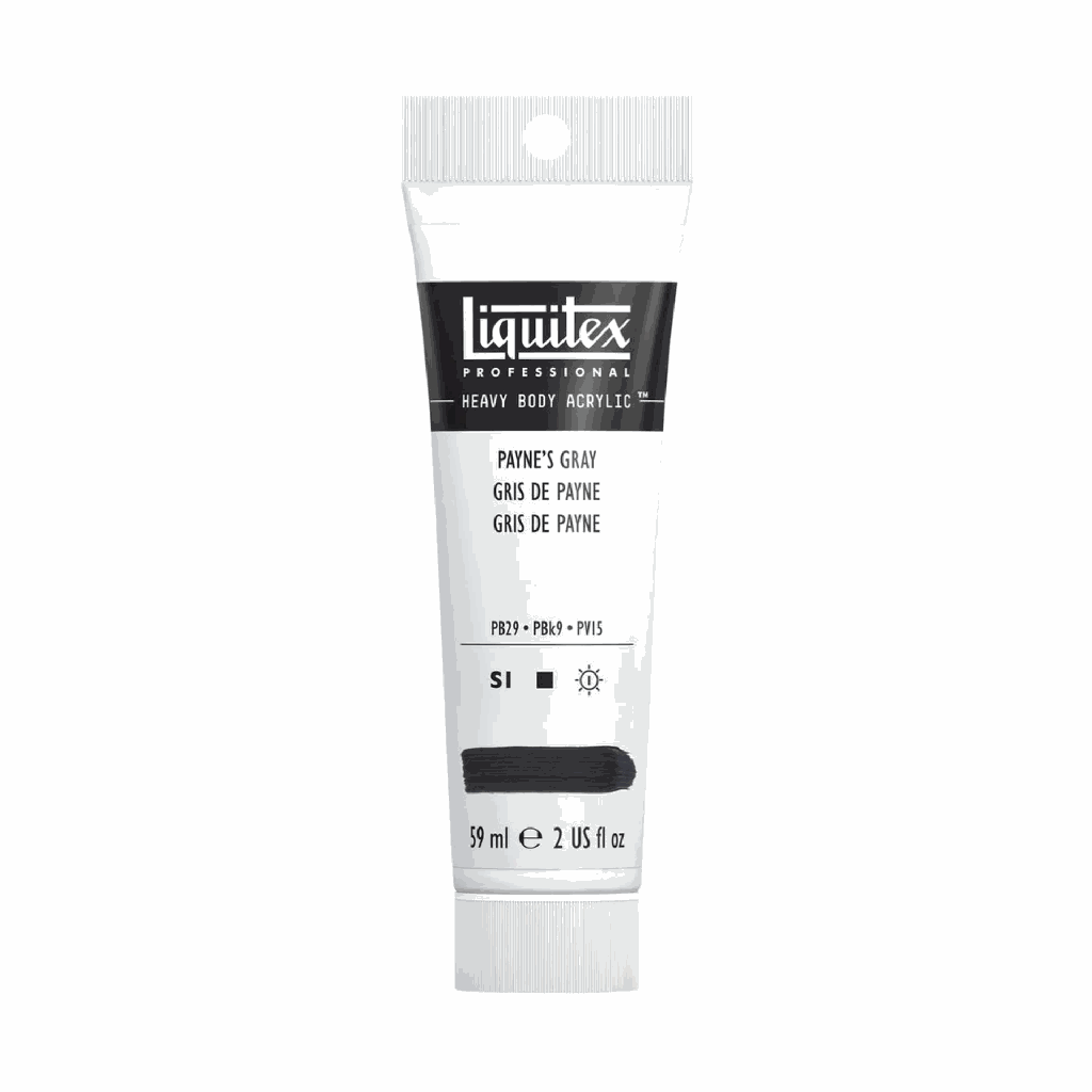 Liquitex Heavy Body Acrylic 2oz Tube Payne's Gray S1 **ND**