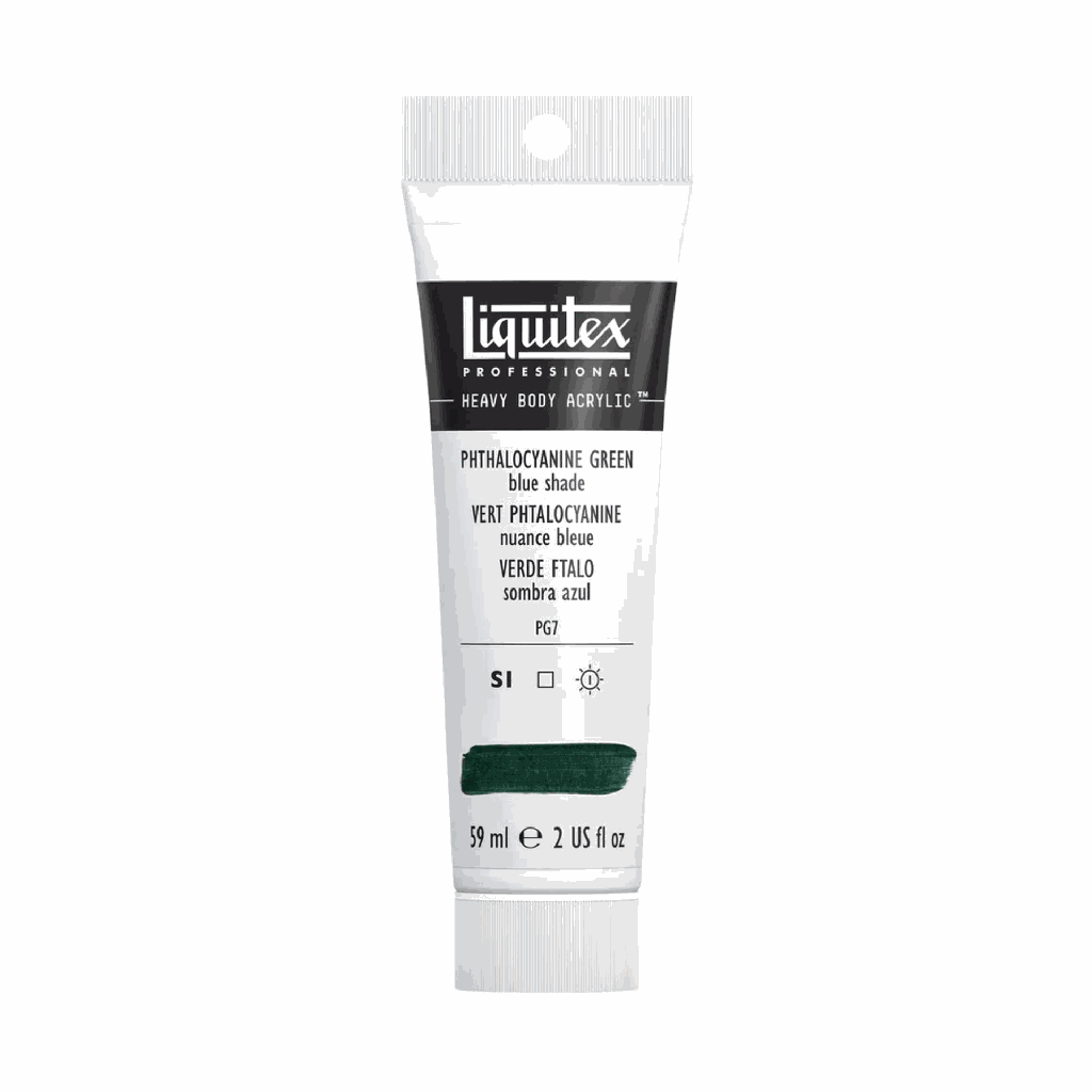 Liquitex Heavy Body Acrylic 2oz Tube Phthalocyanine Green (Blue Shade) S1 **ND**