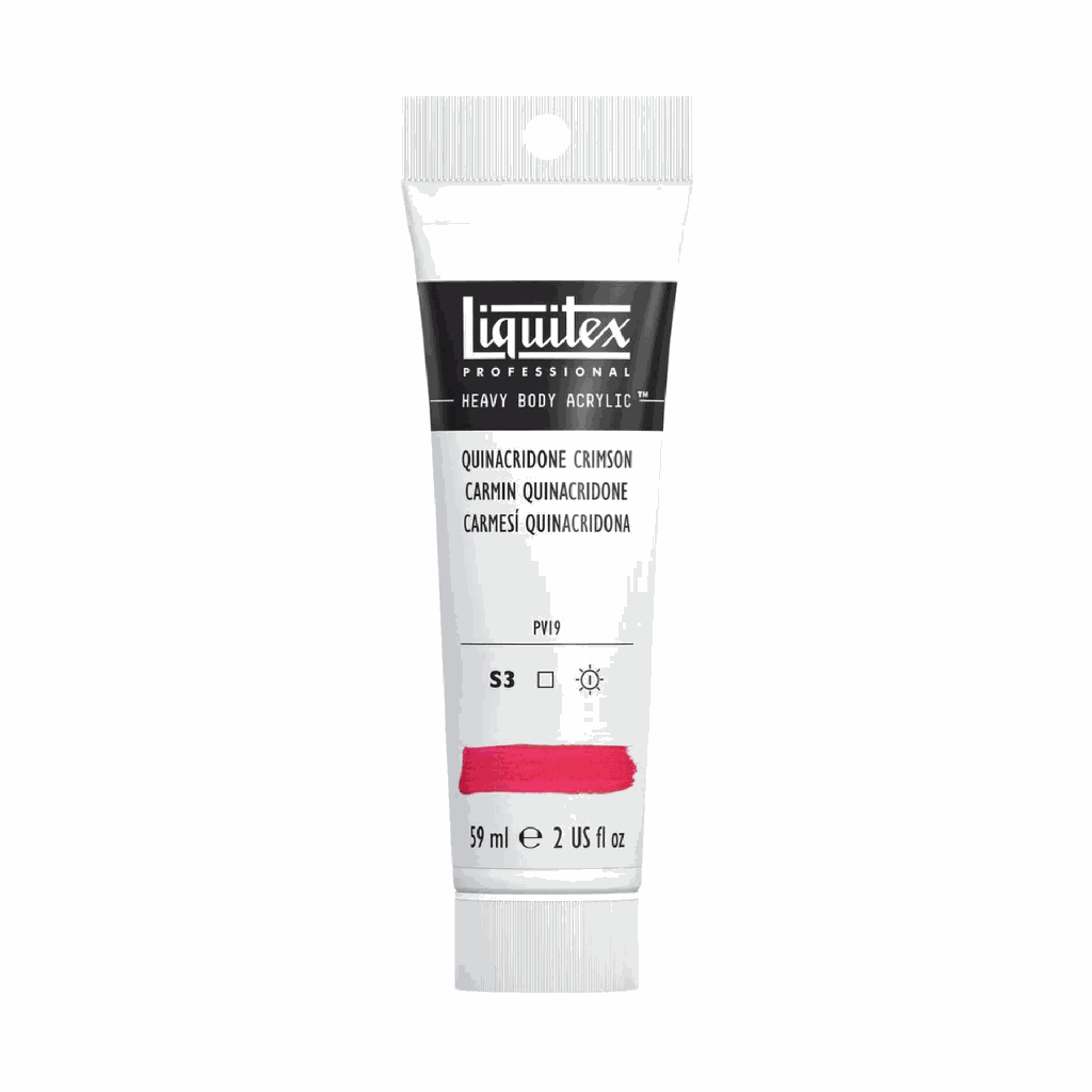Liquitex Heavy Body Acrylic 2oz Tube Quinacridone Crimson S3 **ND**