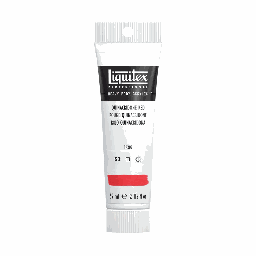 Liquitex Heavy Body Acrylic 2oz Tube Quinacridone Red S3 **ND**