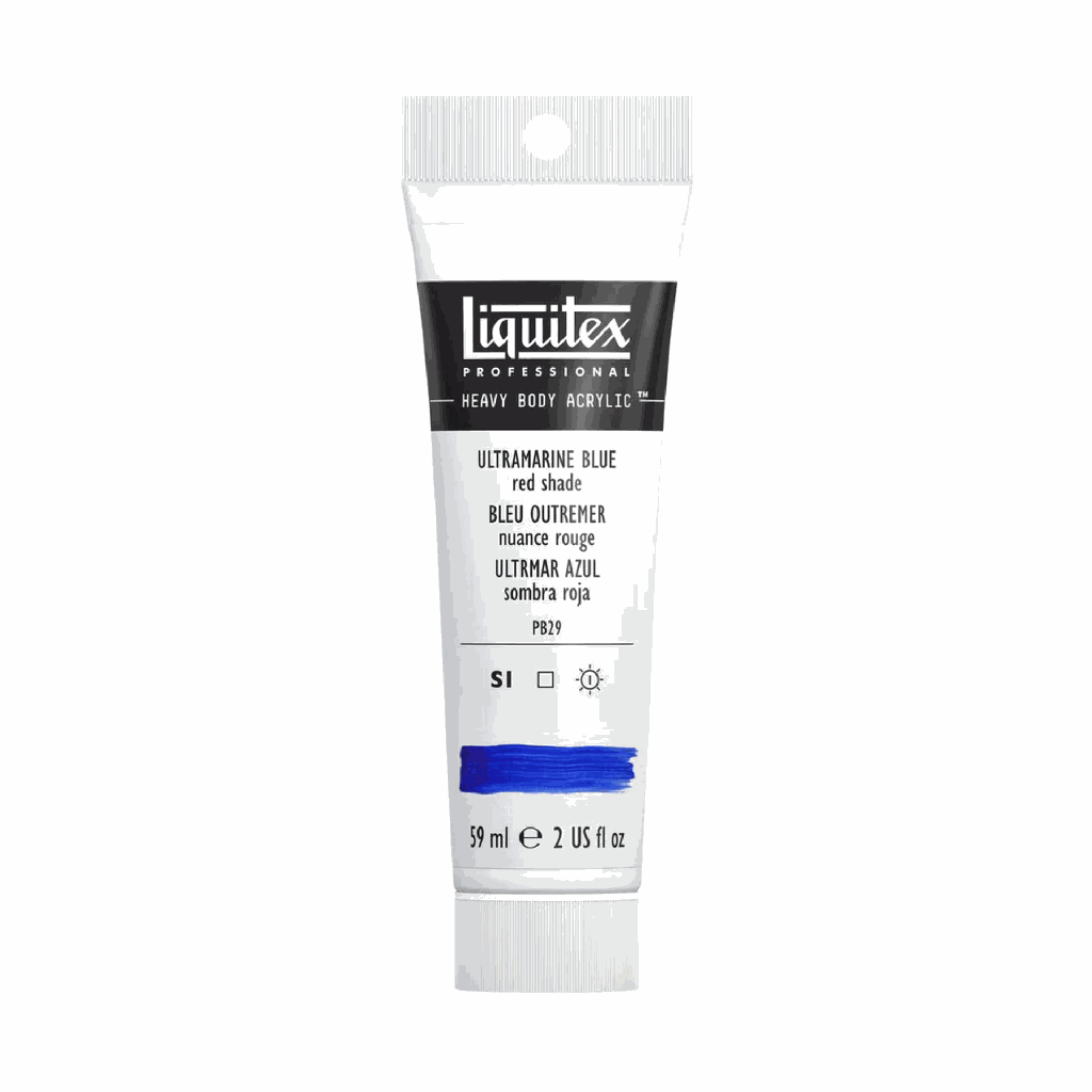 Liquitex Heavy Body Acrylic 2oz Tube Ultramarine Blue (Red Shade) S1 **ND**