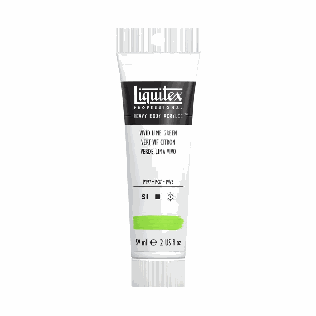 Liquitex Heavy Body Acrylic 2oz Tube Vivid Lime Green S1 **ND**