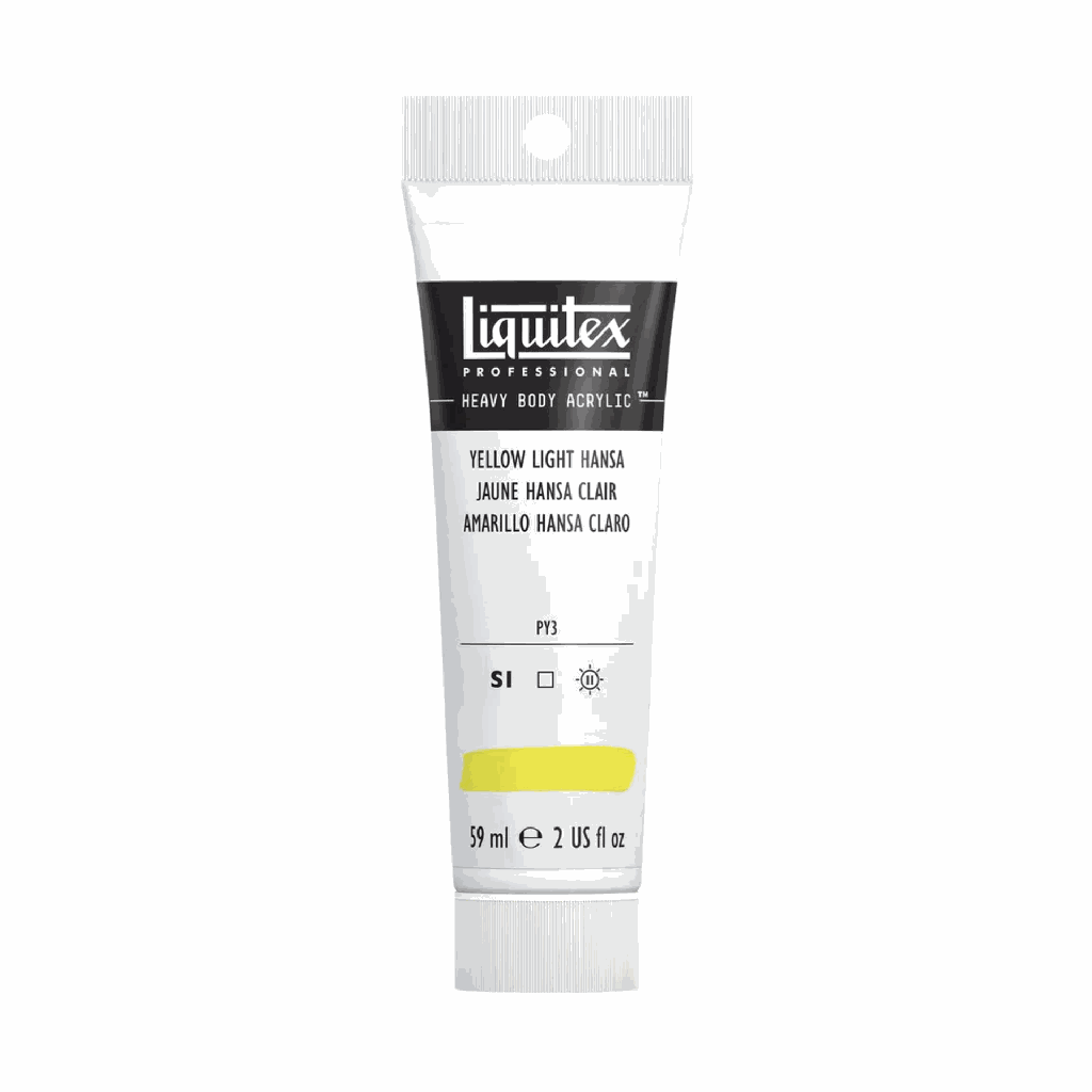 Liquitex Heavy Body Acrylic 2oz Tube Yellow Light Hansa S1 **ND**