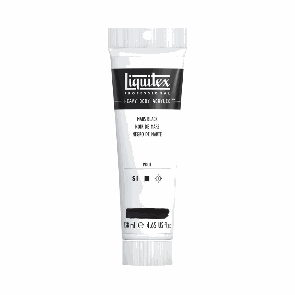 Liquitex Heavy Body Acrylic 4.65oz Tube Mars Black S1 **ND**