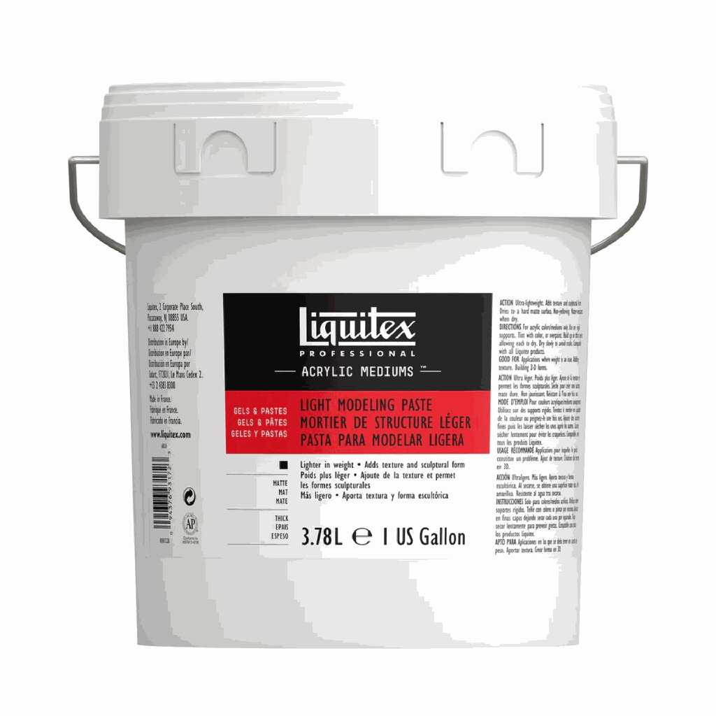 Liquitex Medium Light Modeling Paste 3.78 Litre Jar **ND**