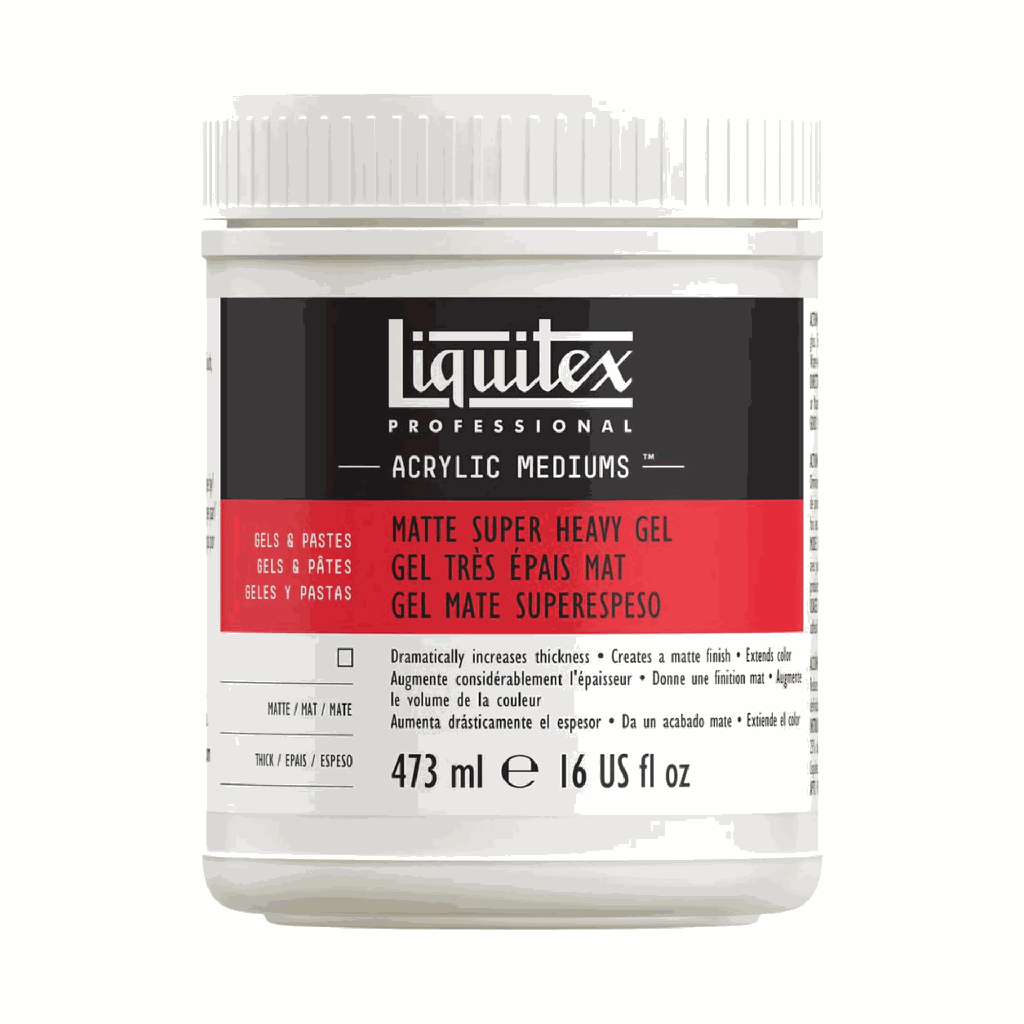 Liquitex Medium Matte Super Heavy Gel 473 ml **ND**