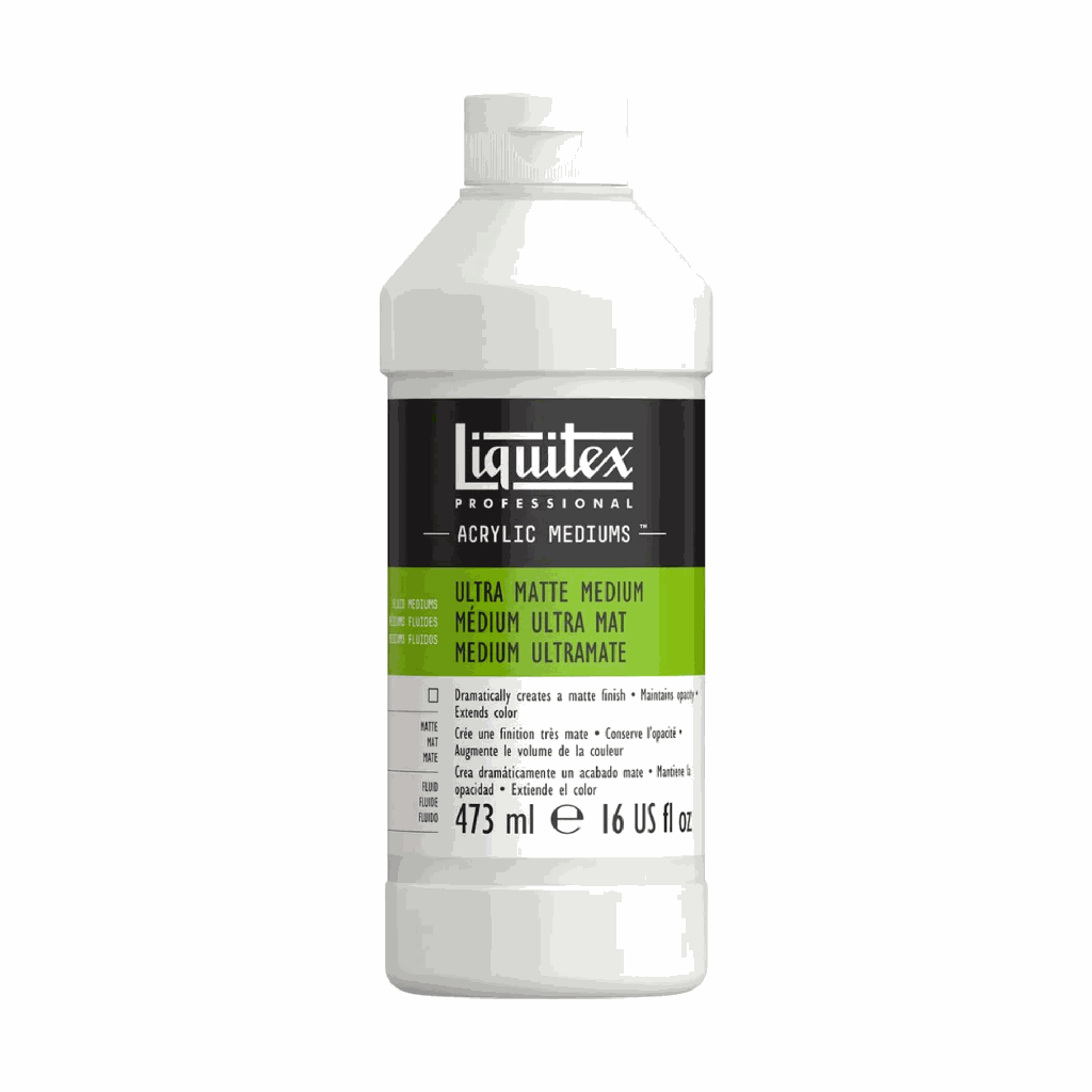 Liquitex Medium Ultra Matte 473ml **ND**