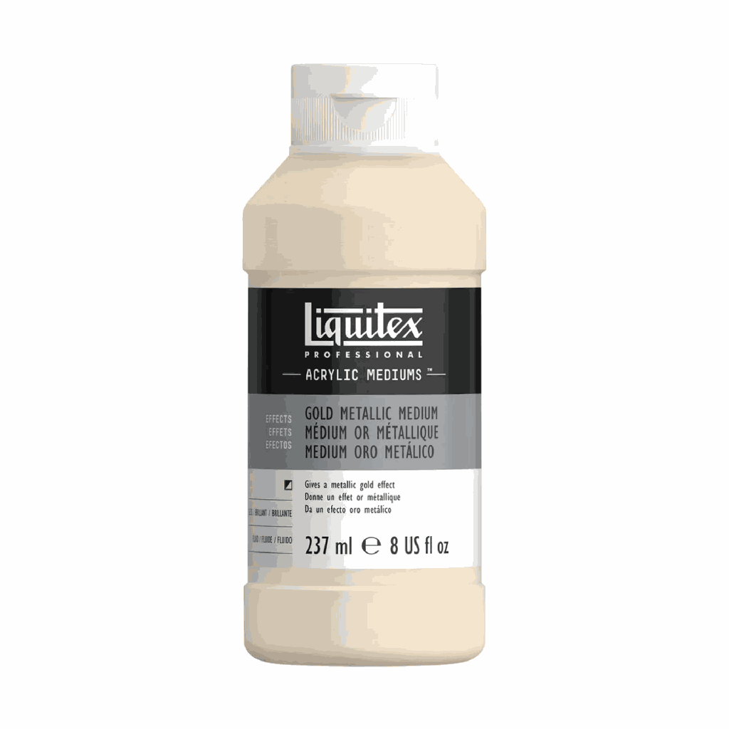 Liquitex Mediums Mettalic Gold Medium 237ml **ND**