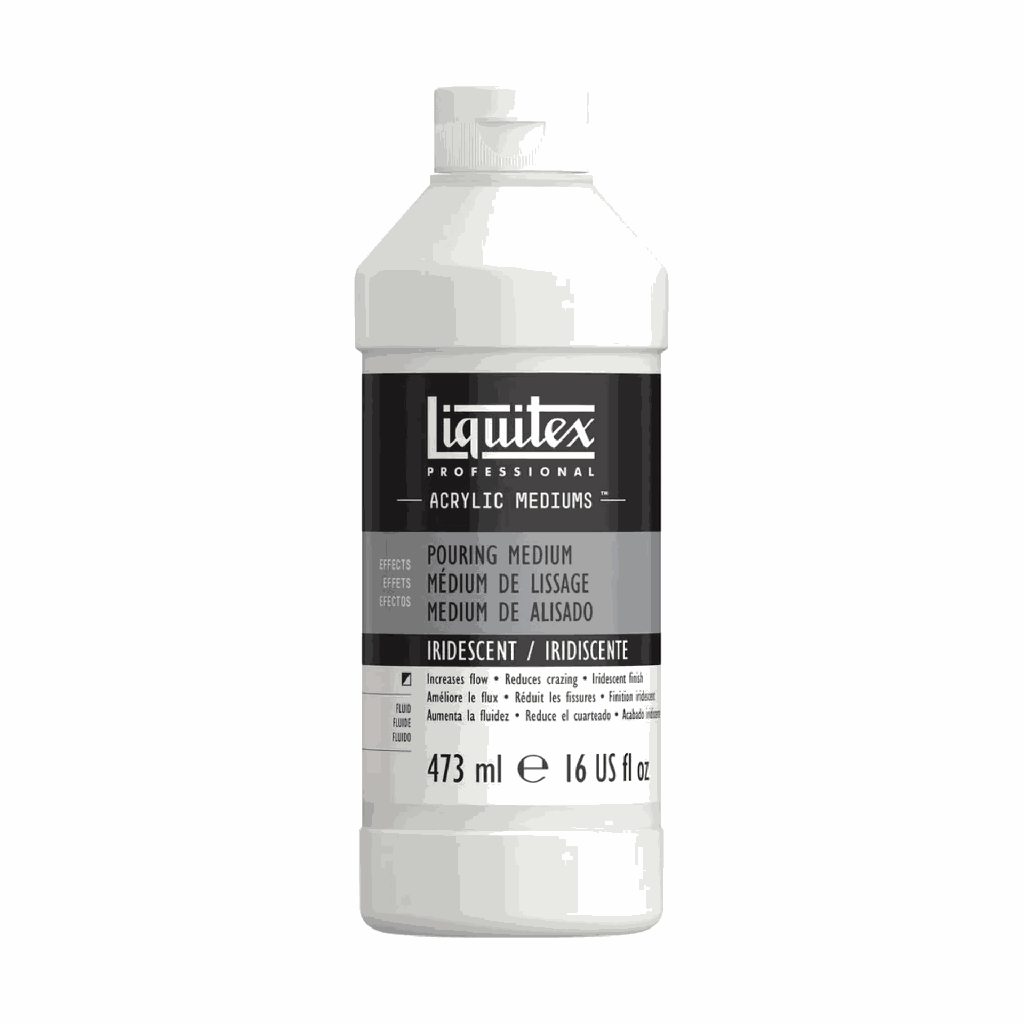 Liquitex Mediums Pouring Medium Iridescent 473ml **ND**