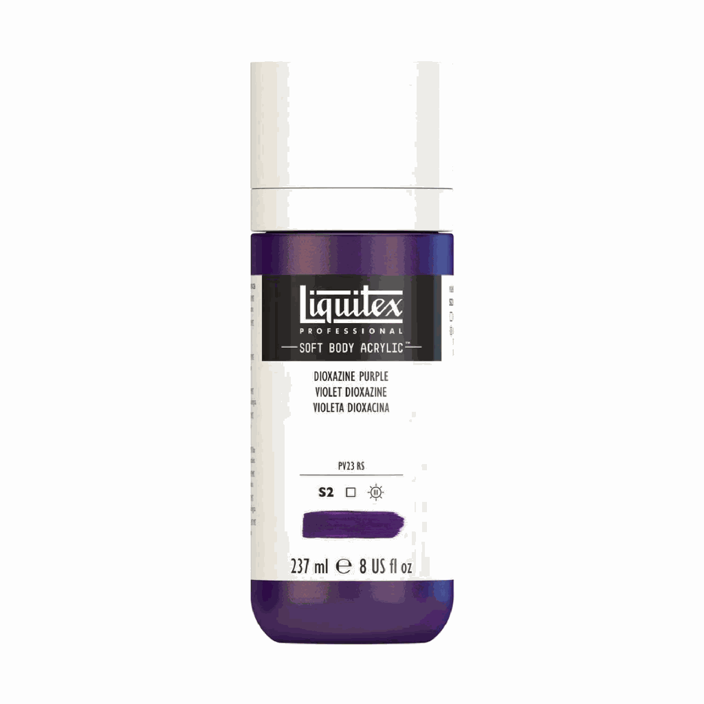 Liquitex Soft Body Acrylic 8oz. Jar Dioxazine Purple S2 **ND**