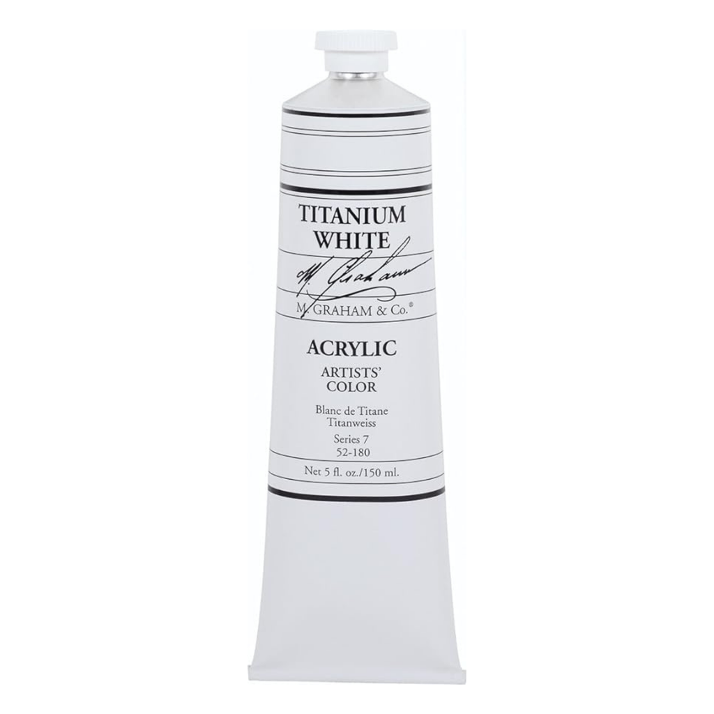 M.Graham 5 oz. Titanium White Acrylic
