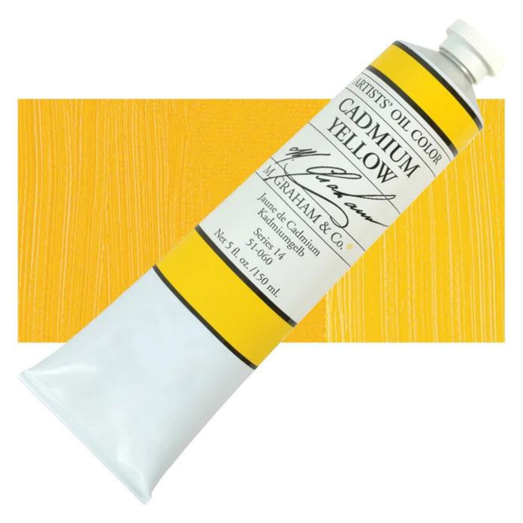 M.Graham Acrylics Cad Yellow 5oz S14 **ND**