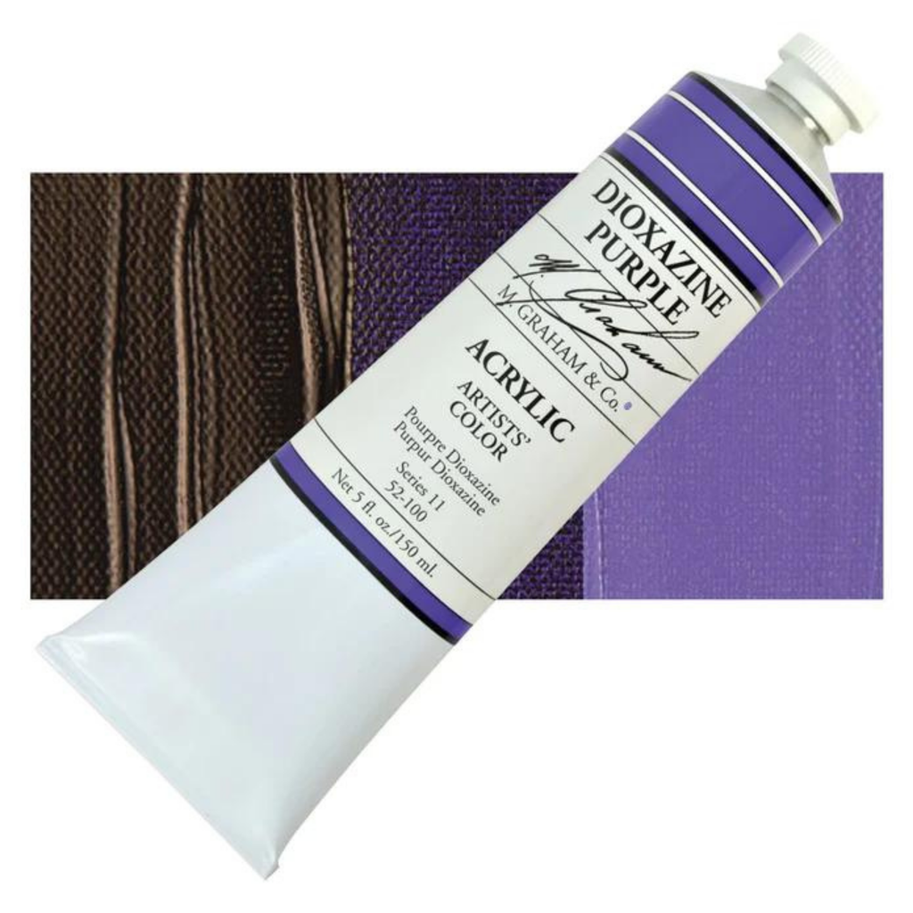 M.Graham Acrylics Dioxazine Purple 5oz S11 **ND**