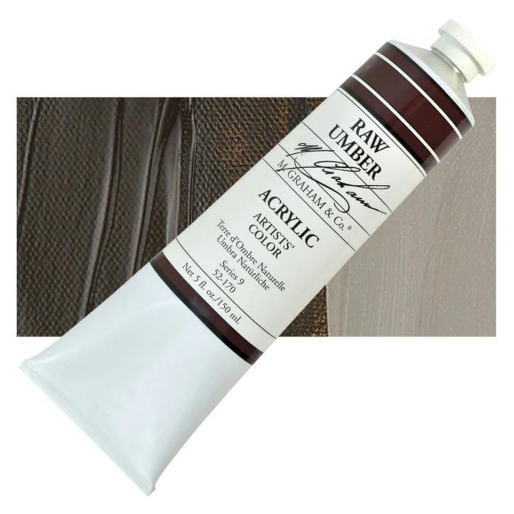 M.Graham Acrylics Raw Umber 5oz S9 **ND**