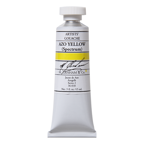 M.Graham Gouache 15ml Azo Yellow (Spec) S2