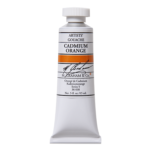 M.Graham Gouache 15ml Cadmium Orange S5