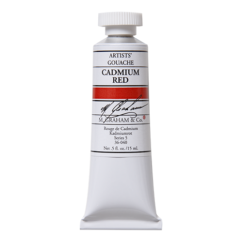 M.Graham Gouache 15ml Cadmium Red S5