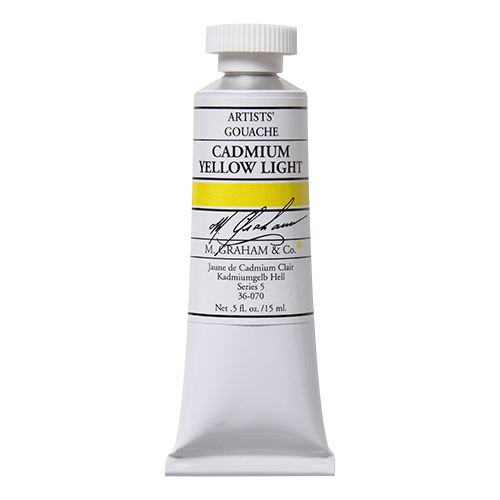 M.Graham Gouache 15ml Cadmium Yellow Lt S5