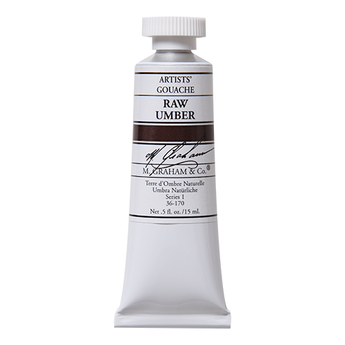 M.Graham Gouache 15ml Raw Umber S1