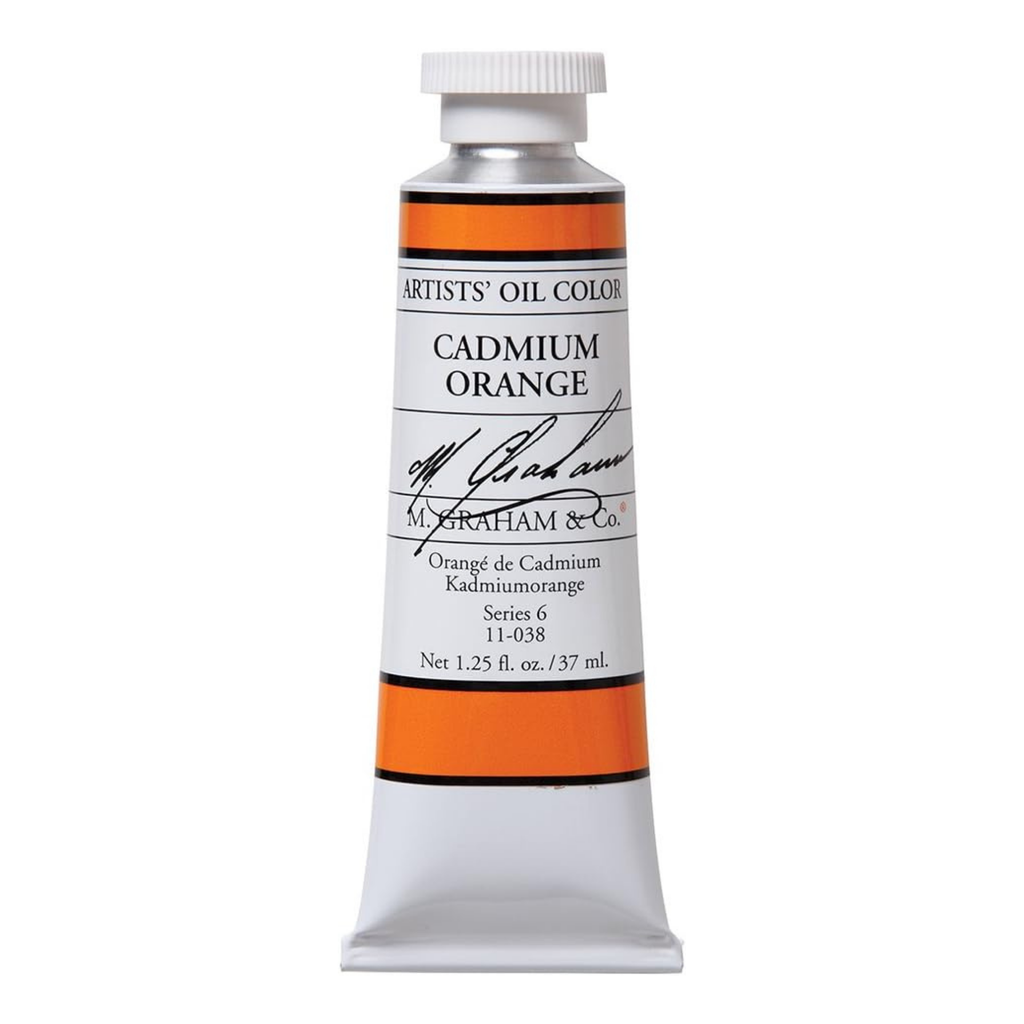 M.Graham Oil 1.25 Oz. Cadmium Orange S6 **ND**