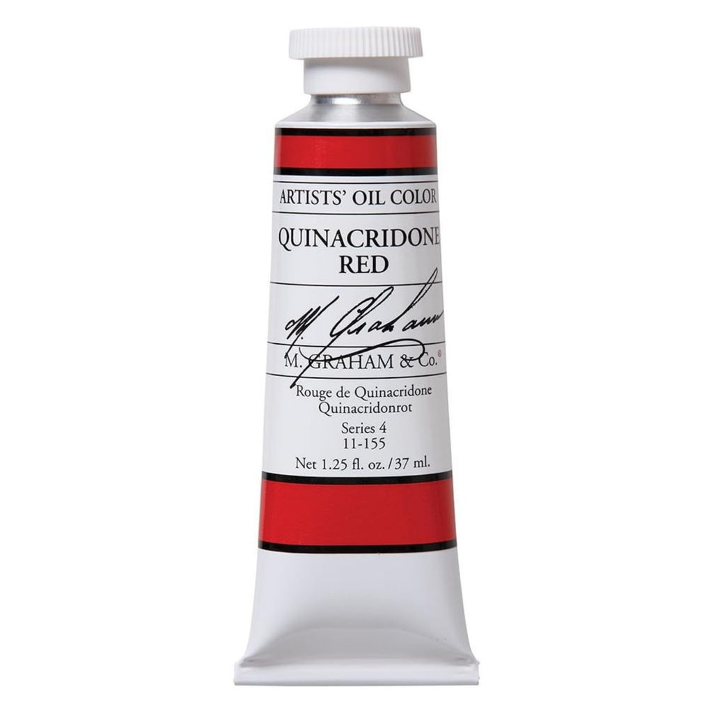 M.Graham Oil 1.25 Oz. Quinacridone Red S4 **ND**