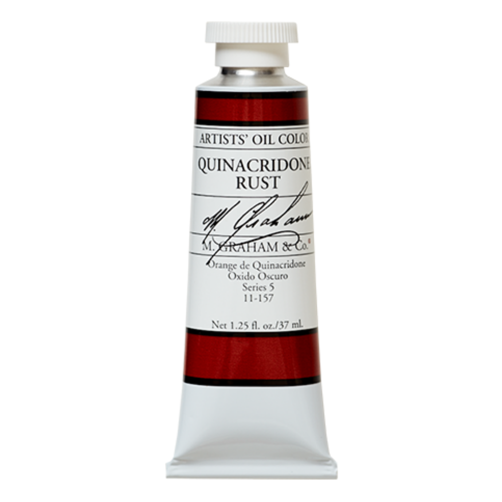M.Graham Oil 1.25 Oz. Quinacridone Rust S5 **ND**