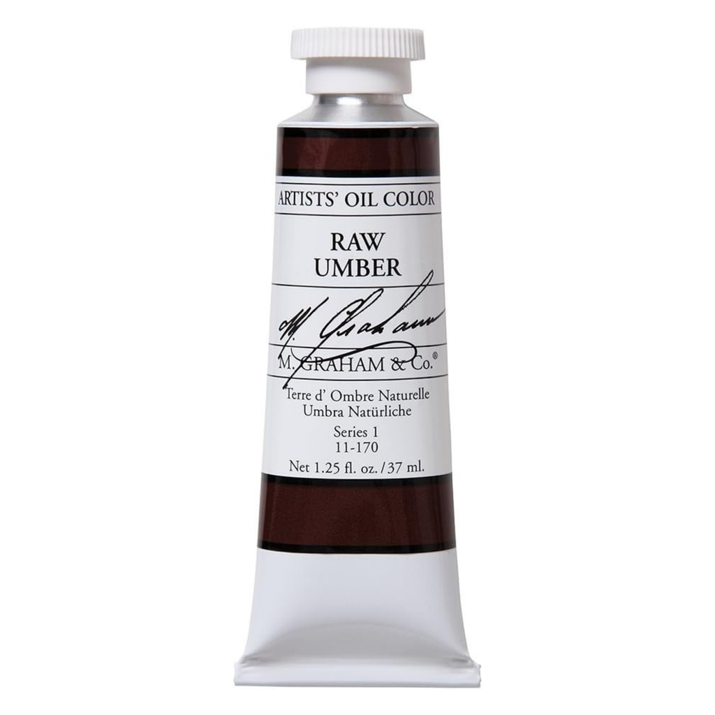 M.Graham Oil 1.25 Oz. Raw Umber S1 **ND**