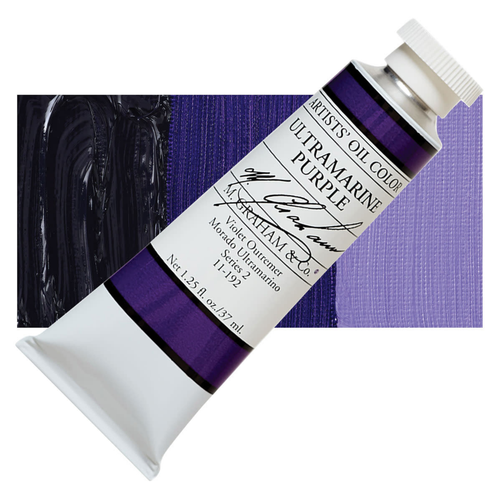 M.Graham Oil 1.25 Oz. Ultramarine Purple S2 **ND**