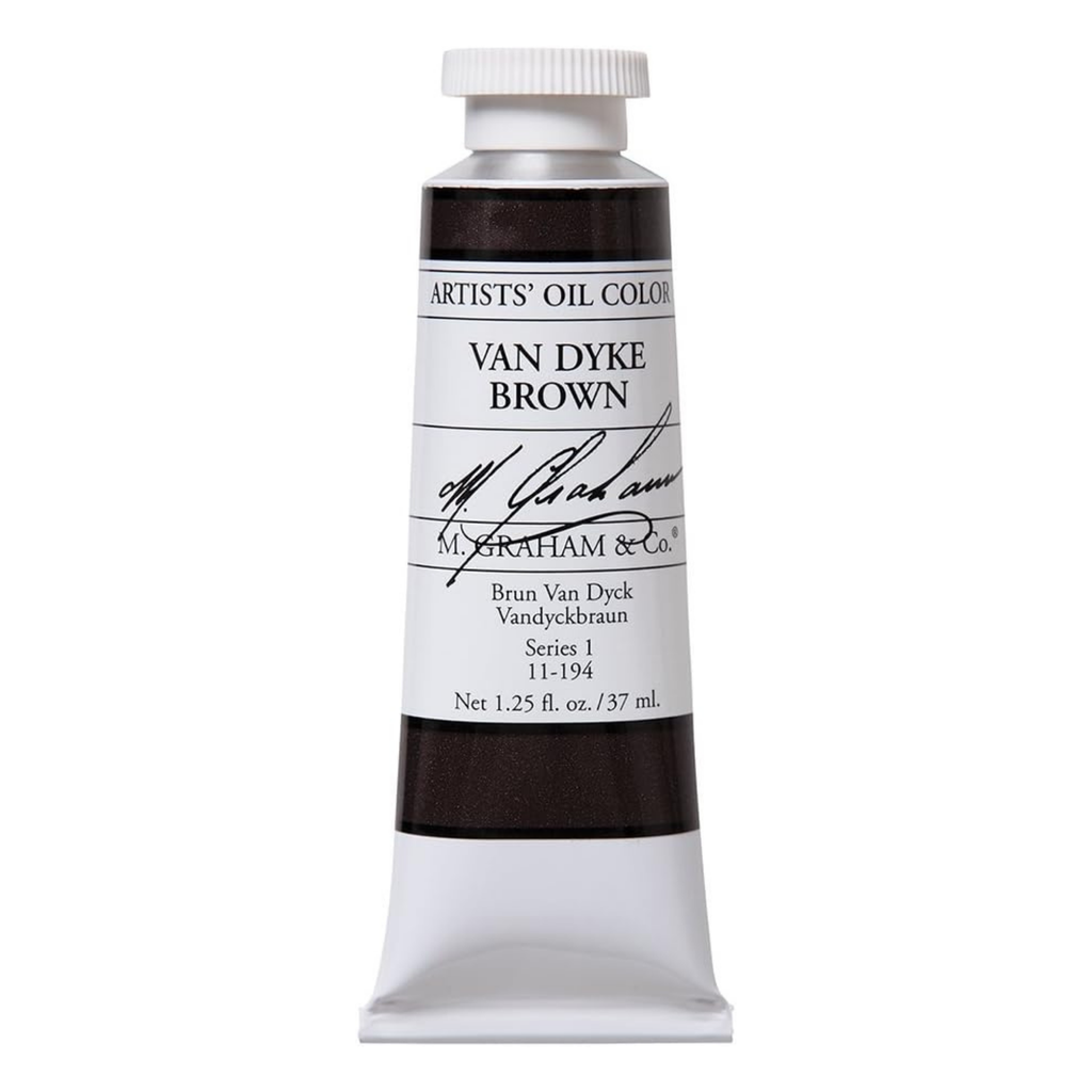 M.Graham Oil 1.25 Oz. Van Dyke Brown (Cassell Earth) S1 **ND**