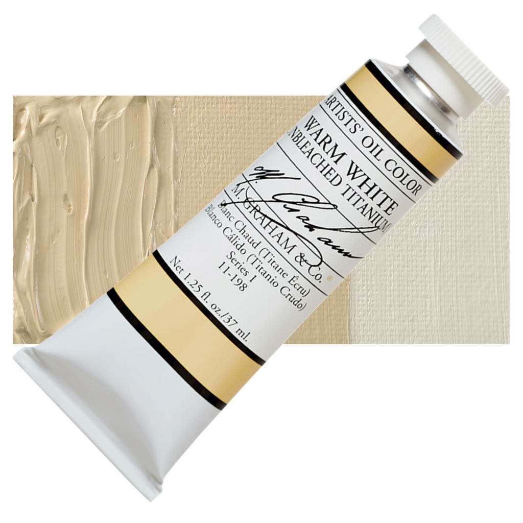 M.Graham Oil 1.25 Oz. Warm White (Unbleach Titan) S1 **ND**