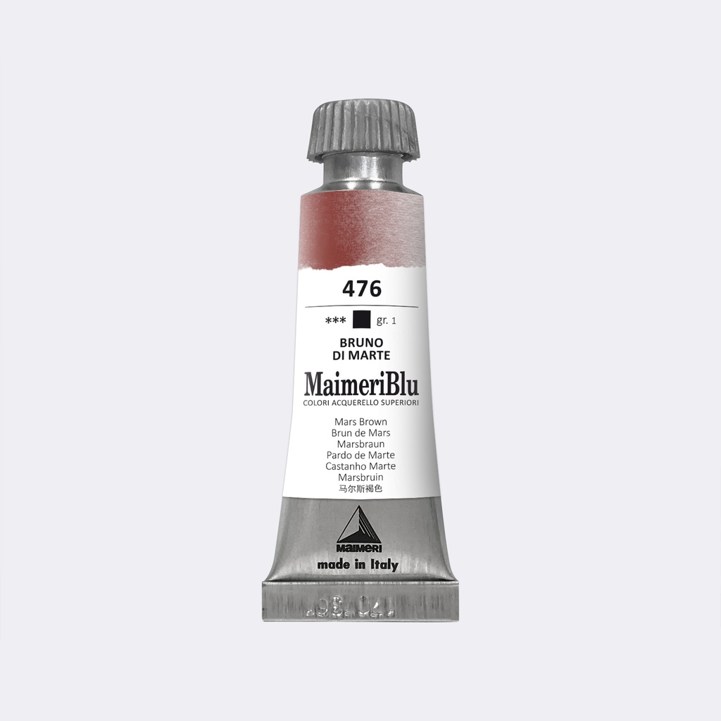 Maimeri Blu Watercolours 12ml Tube Series 1 Mars Brown **ND** *SO*
