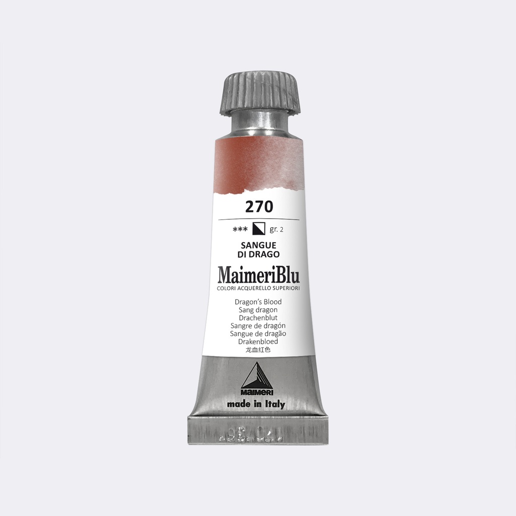 Maimeri Blu Watercolours 12ml Tube Series 2 Dragon's Blood **ND** *SO*