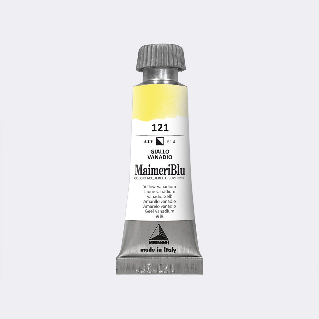 Maimeri Blu Watercolours 12ml Tube Series 4 Yellow Vanadium **ND** *SO*