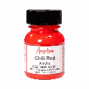 Angelus Acrylic Leather Paint Chili Red 1oz