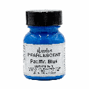 Angelus Acrylic Leather Paint Pearlescent Pacific Blue 1oz