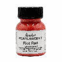 Angelus Acrylic Leather Paint Pearlescent Riot Red 1oz