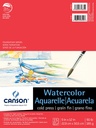 Canson Foundation Watercolor CP Pad 9x12 90lb