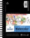 Canson Montval Watercolor CP Coil 5.5x8.5 140lb