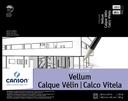 Canson Vidalon Vellum Pad 19x24 55lb
