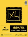 Canson XL Bristol Vellum Pad 9x12 100lb