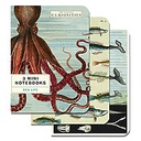 Cavallini & Co. Mini Notebook 3-book Set - Sea Life **ND**