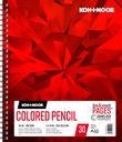 Chartpak Pad in & out PAGES Koh-I-Noor Coloured Pencil 185GSM 11" x 14"