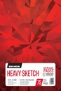 Chartpak Pad in & out PAGES Koh-I-Noor Heavy Sketch 70lb 11"x14"