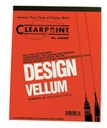 Clearprint Design Vellum 11"x17" 50 Sheet Pad (1000HP)