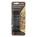 Derwent Tinted Charcoal Set 6 Tints (2301689)